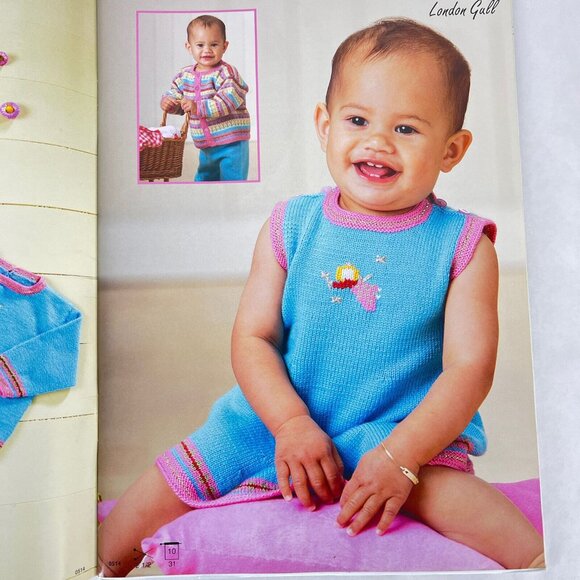 Sandnes Lanett Baby Knitting Pattern Book 0514 Toddler SandnesGarn Norwegian 0-4 - Picture 8 of 16